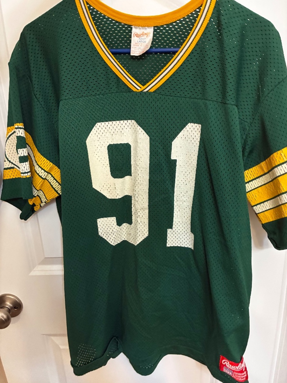 Vintage Packer jersey #91